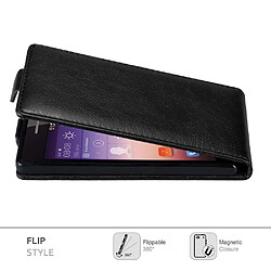 Cadorabo Coque Huawei ASCEND P7 Etui en Noir