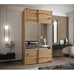 Abiks Meble Armoire à portes battantes Lux 4 245,5/140/64 2 portes