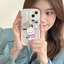 GUPBOO Étui pour iPhone11 Support de coque de téléphone fille chien Pacha taché mignon