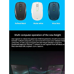 Acheter Universal Souris mobile sans fil à dispositifs multiples 2,4 GHz Nano Support Multiple Device Control | Mouse (Bleu)