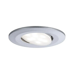 Paulmann Spot encastré LED Calla rd orient 6,5W 230V 4000K chromé mat