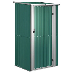 vidaXL Abri de jardin Vert 118,5x97x209,5 cm Acier galvanisé