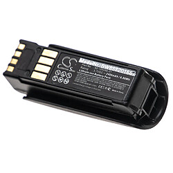 vhbw batterie compatible avec Zebra MT2000, MT2070, MT2090 scanner de code-barres POS (2400mAh, 3,7V, Li-Ion)