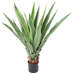 Pegane Plante artificielle haute gamme Spécial extérieur / AGAVE FURCRAEA artificielle - Dim : 110 x 90 cm