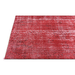 Vidal Tapis de laine 201x112 rouge Ultra Vintage pas cher