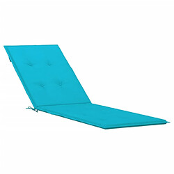 Maison Chic Coussin Confort | pouf | Coussin de chaise longue turquoise tissu oxford -GKD91900