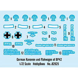 Acheter Hobby Boss Maquette Train German Kanonen Und Flakwagen Of Bp42