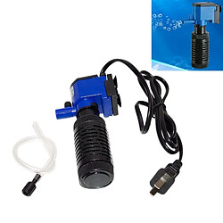 Wewoo Filtre d'Aquarium 4W 400L/H Multi-fonction Submersible Aquarium Pompe à Eau Circulation Fish Tank à Air Intérieur