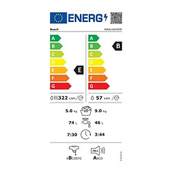 Acheter Lave-linge séchant hublot 9/5 kg 1400 tours/min - WNA144V0FR - BOSCH