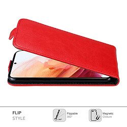 Acheter Cadorabo Coque Samsung Galaxy S21 5G Etui en Rouge