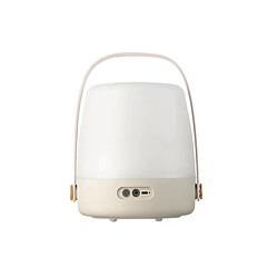 Avis Lampe portable lite-up - lumière dimmable, rechargeable via usb - utilisation intérieure et extérieure, couleur beige - Lite-up Sand 2.0 - KOODUU