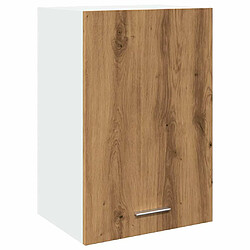 vidaXL Armoire suspendue chêne artisanal 40x31x60 cm bois d'ingénierie