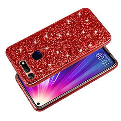 Acheter Wewoo Coque TPU Antichoc Poudre Glitter pour Huawei Honor View 20 Or Rose