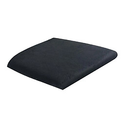 Housse De Coussin De Siège De Chaise Carrée Extensible Housse 40-50 Cm Noir pas cher