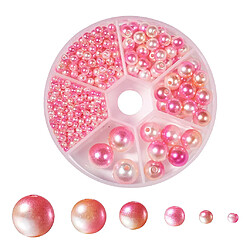 564PCS 3/4/6/8/10 / 12mm Faux ABS Perles De Nacre Pour La Fabrication De Bijoux D