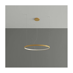 Luminaire Center Suspension LED Rio Aluminium Or