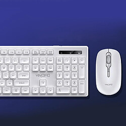 Ensemble De Clavier Et Souris Avec Récepteur USB Pour Ordinateur Portable Blanc pas cher