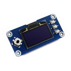 Wewoo Waveshare 1,3 pouces 128x64 pixels SPI / I2C interface OLED Display HAT pour Raspberry Pi