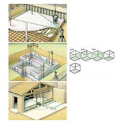 Avis Laserliner - Kit laser rotatif automatique portée 100m laser vert avec malette - Cubus G 110 S