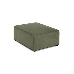 Bestmobilier Topaze - pouf - en tissu