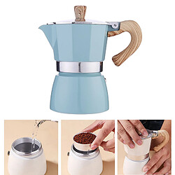 Acheter Machine à Expresso Classique Sur La Cuisinière Tasse à Expresso Moka Pot Lake Blue 150ml