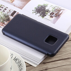 Avis Wewoo Housse Coque Étui en cuir à rabat horizontal intelligent Litchi Texture pour HuMate 20 Pro, avec ID d'affichage du demandeur (bleu)