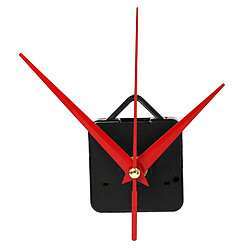 Horloge Murale à Quartz à Aiguilles Longues Outils De Réparation De Mécanisme De Mouvement De Broche Rouge