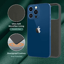 Coque en TPU anti-empreintes digitales noir pour votre iPhone 13 Pro 6.1 pouces