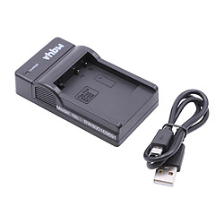 vhbw chargeur USB câble pour caméra batterie Leica BP-DC10, BP-DC10E, BP-DC7, BP-DC7E.