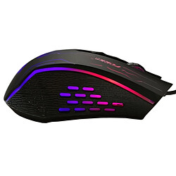 Acheter Wewoo Souris de jeu filaire FORKA Silent Click USB avec 6 boutons 3200DPI (Noir)