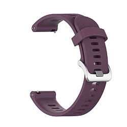 Bracelet de remplacement compatible pour Garmin Forerunner 245/245M Breathing Surface Viloet fonce