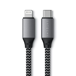 Satechi Câble USB-C vers Lightning - 25CM Gris