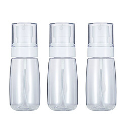 3pcs Vide En Plastique Fine Brume Vaporisateur Bouteille De Parfum Conteneur Atomiseur 60 Ml Bleu