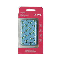 Batterie externe Le Duo Colibris 5000 mAh Bleu pas cher