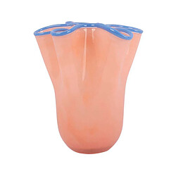 Pt' Vase Ruffles Medium orange.