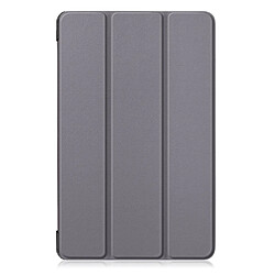 Etui en PU triple pli avec support gris pour votre Samsung Galaxy TAB A 10.1 2019 SM-T510/SM-T515