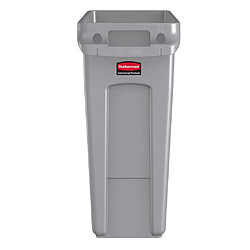 Avis Rubbermaid Poubelle Slim Jim 60 L Gris