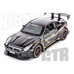 Avis Universal 1: 32 GTR R35 Moulée sous pression en alliage modèle Super fourchette Garçon Cadeau Collecteur Enfants Voiture Jouet | Voiture Jouet Moulée sous pression(Le noir)