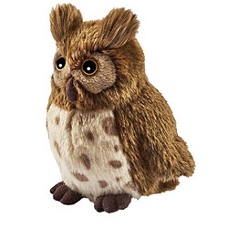 Hibou Peluche Anima 18 cm