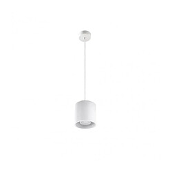 Acheter Luminaire Center Suspension ORBIS aluminium blanc 1 ampoule