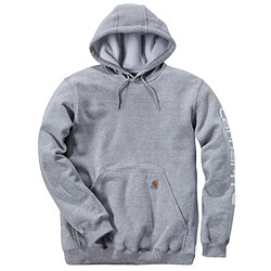 Avis Carhartt Sweat sleeve hooded gris foncé taille XL