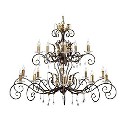 Elstead Lighting Chandelier Amarilli 15x60W Bronze