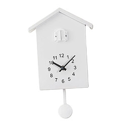 Cuckoo Telling Time Silencieux 2 Bras Balayage Horloge Murale Horloge De Chevet Vert