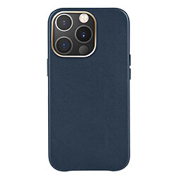 Coque en TPU + PU antichute, bleu pour votre Apple iPhone 13 Pro Max 6.7 pouces