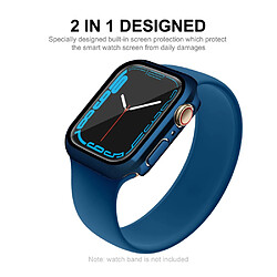 Coque en TPU ENKAY 9H électroplaqué, saphire pour votre Apple Watch Series 7 45mm