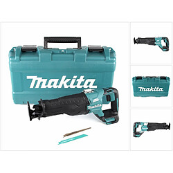 Makita DJR 187 ZK Scie récipro sans fil 18V, sans balai, solo + Coffret - sans batterie, sans chargeur