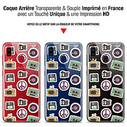 Avis Caseink Coque arrière Samsung Galaxy A20 (6.4 ) Gel HD [ Nouvelle Collection - Souple - Antichoc - Imprimé en France] Vintage Stickers