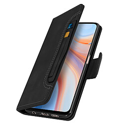 Avizar Housse Oppo Reno 4Z Étui Folio Portefeuille Fonction Support noir