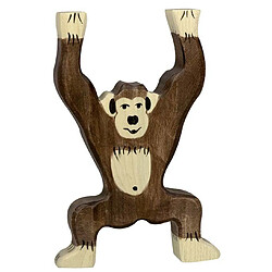 Holztiger Chimpanzé