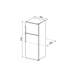 Avis Réfrigérateur Combiné Smeg FD32F Blanc